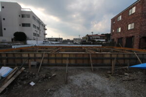 大田原の長期優良住宅～来週いよいよ基礎の立ち上がり部のコンクリートの打設です