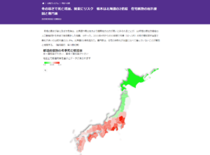 10年経っても栃木県の冬の死亡増加率はワースト１（涙）